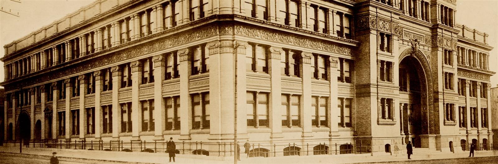 Historical photo of Main Building