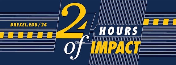 Drexel.edu/24 - 24 hours of impact