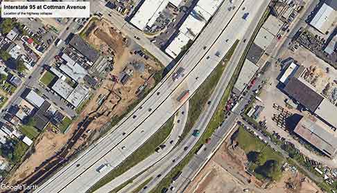 Drexel Engineering Experts Respond to I-95 Collapse, Rebuild image