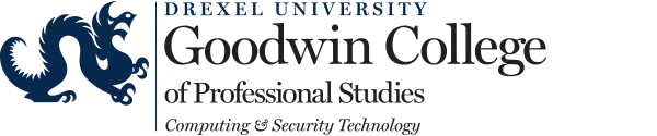 Goodwin College of Professional Studies Computing and Security Technology primary logo