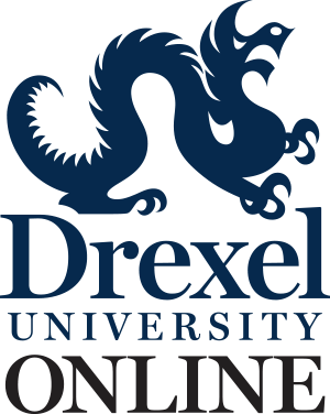 Drexel University Blue and Black