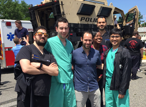 Drexel Emergency Medicine Residents at 2019 Drexel EMS Day