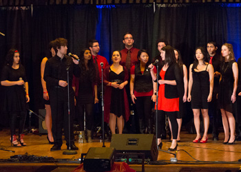 Drexel University College of Medicine students performing at the annual Pediatric AIDS Benefit Concert.