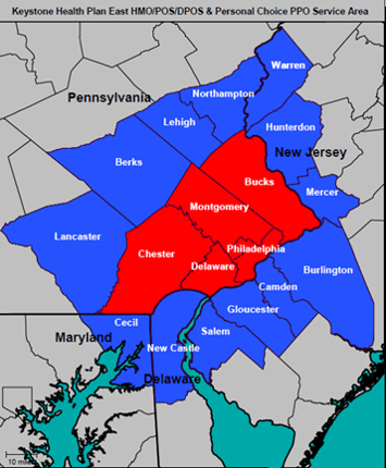 Point-of-Service Map