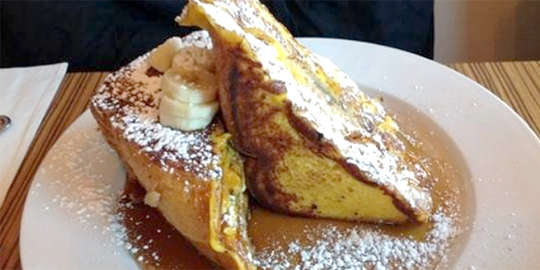The Stuffed French Toast at Sabrina's