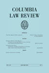 Columbia Law Review cover