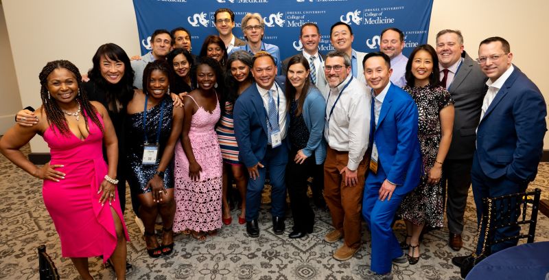 Drexel University College of Medicine alumni at Alumni Weekend 2025