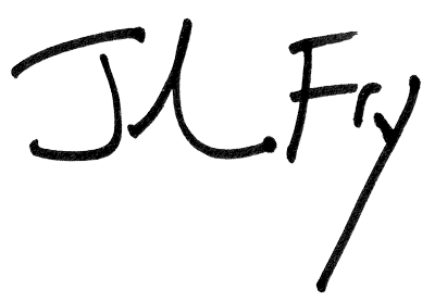 John Fry's signature